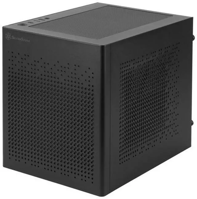 Alt view image 5 of 15 - SilverStone SUGO 16 Mini-ITX cube chassis with all steel construction SG16W