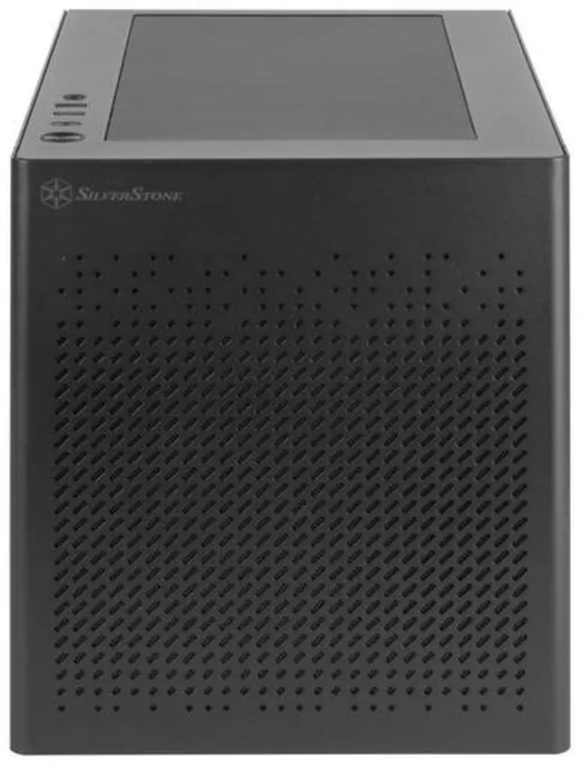 Alt view image 6 of 15 - SilverStone SUGO 16 Mini-ITX cube chassis with all steel construction SG16W