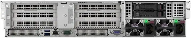 Alt view image 2 of 3 - HPE ProLiant DL345 G11 2U Rack Server - 1x AMD EPYC 9124 2.70 GHz - 32GB RAM - 12Gb/s SAS Controller -  8x SFF Bay - Hot Swappable Bays - 1x 800W  P58792-B21