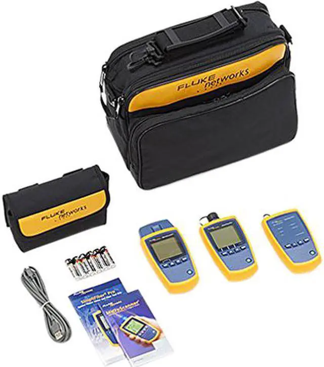 Main image of Fluke Networks MS2-FTK MicroScanner2 Network Cable Tester and Fiber Tester