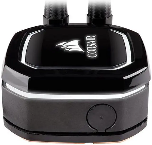 Alt view image 8 of 9 - Corsair Hydro Series H100x Extreme Performance Liquid / Water 240mm CPU Cooler (CW-9060040-WW) LGA 1700 Compatible
