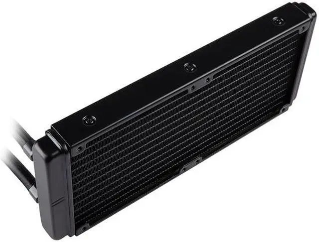 Alt view image 5 of 9 - Corsair Hydro Series H100x Extreme Performance Liquid / Water 240mm CPU Cooler (CW-9060040-WW) LGA 1700 Compatible