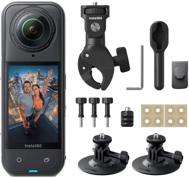 Main image of Insta360 X5 360 8K Action Camera Motorcycle Multiview Bundle (CINSAAHA_X502)