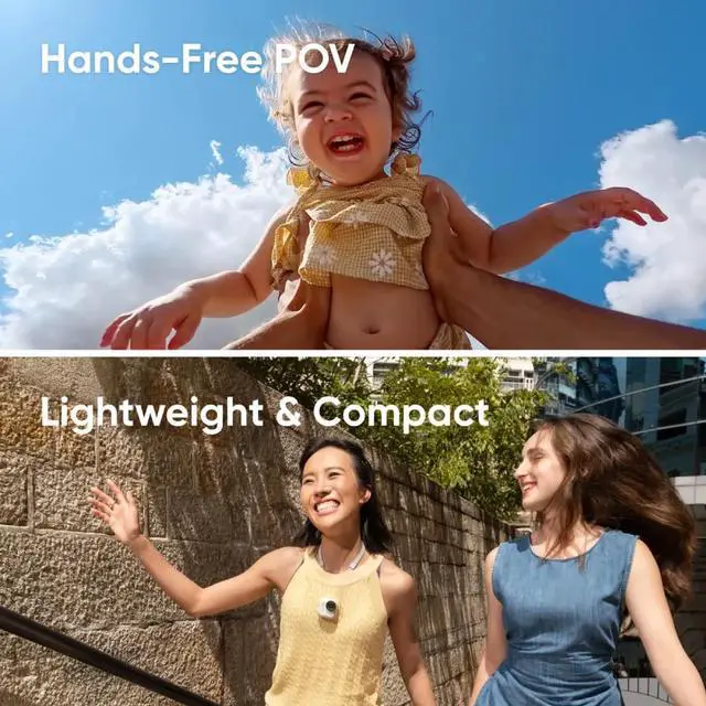 Alt view image 4 of 9 - Insta360 GO Ultra, Standard Bundle, Arctic White