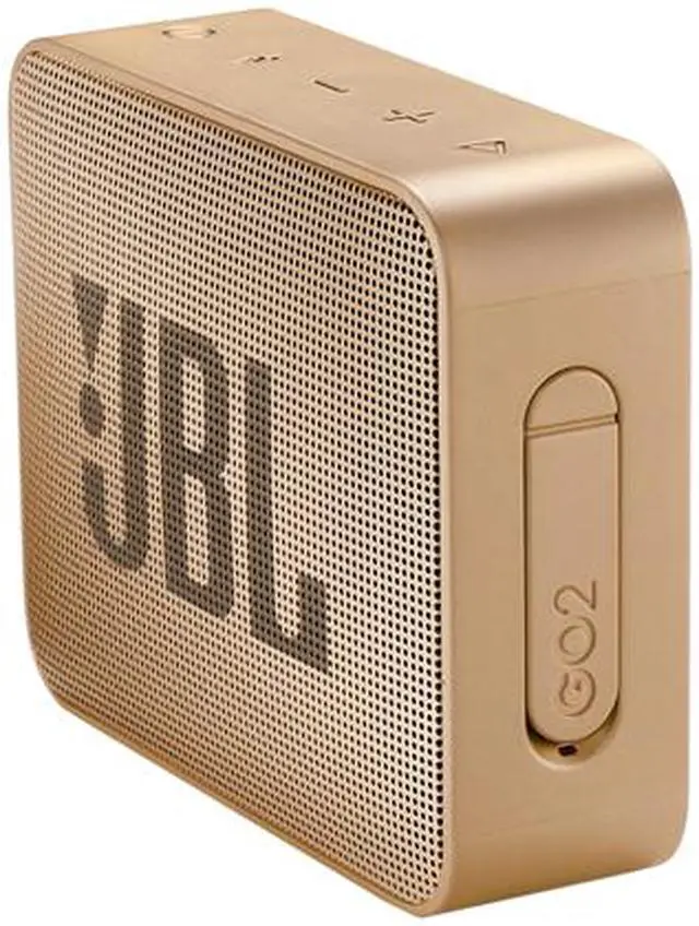 Alt view image 5 of 7 - JBL Go 2 Portable Bluetooth Waterproof Speaker (Champagne)