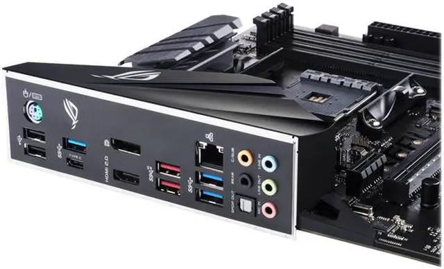 Alt view image 5 of 5 - ASUS ROG STRIX B450-F GAMING AMD Socket B450 AM4 ATX Desktop Motherboard A (Renewed)