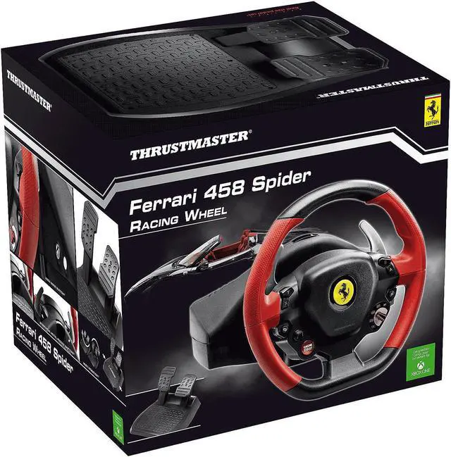 Alt view image 6 of 6 - Thrustmaster Ferrari 458 Spider Racing Wheel - (Xbox Series X|S, One)