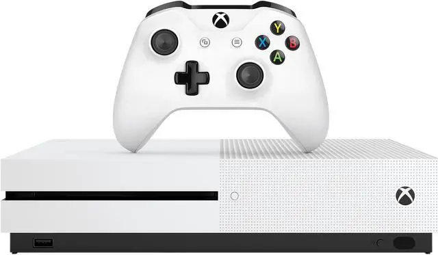 Alt view image 2 of 7 - Microsoft Xbox One S 500GB - Gears of War & Halo Bundle