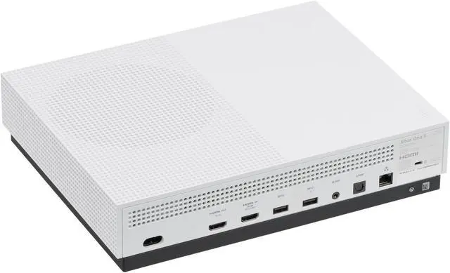 Alt view image 7 of 7 - Microsoft Xbox One S 500GB - Gears of War & Halo Bundle