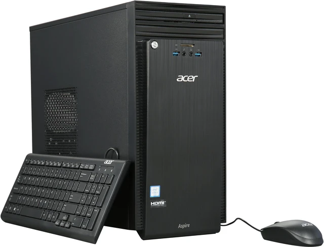 Main image of Acer Desktop Computer Aspire ATC-710-UR56 Intel Core i7 6th Gen 6700 (3.4 GHz) 16 GB DDR3 2 TB HDD Windows 10 Pro 64-Bit