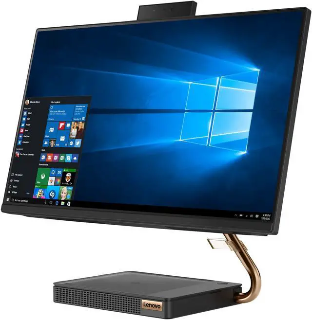 Alt view image 2 of 17 - Lenovo All-in-One Computer IdeaCentre A540-24ICB F0EL001QUS Intel Core i5-9400T 8GB DDR4 1TB HDD 23.8" Touchscreen Windows 10 Home 64-bit