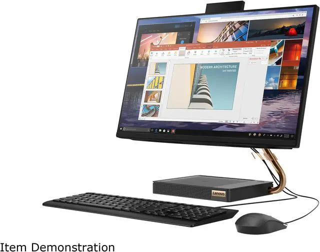 Alt view image 15 of 17 - Lenovo All-in-One Computer IdeaCentre A540-24ICB F0EL001QUS Intel Core i5-9400T 8GB DDR4 1TB HDD 23.8" Touchscreen Windows 10 Home 64-bit