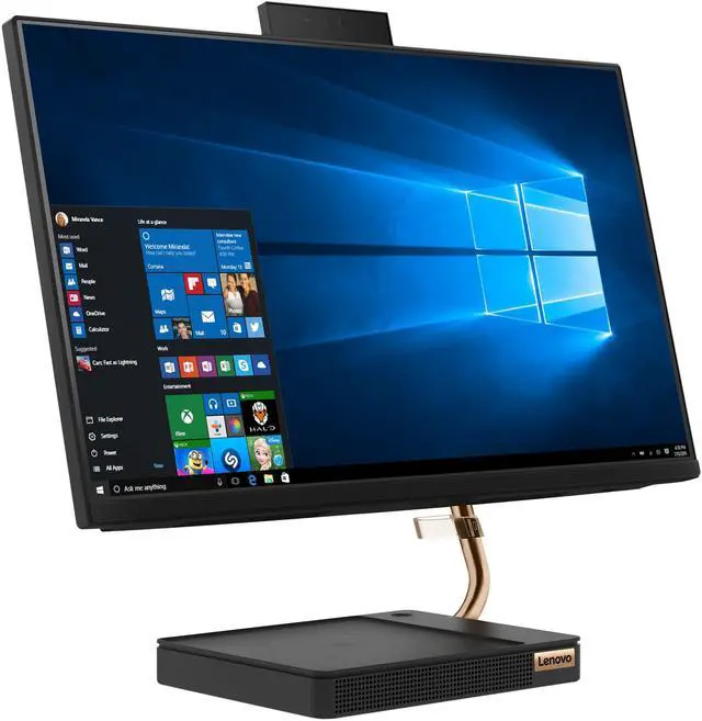 Alt view image 3 of 17 - Lenovo All-in-One Computer IdeaCentre A540-24ICB F0EL001QUS Intel Core i5-9400T 8GB DDR4 1TB HDD 23.8" Touchscreen Windows 10 Home 64-bit
