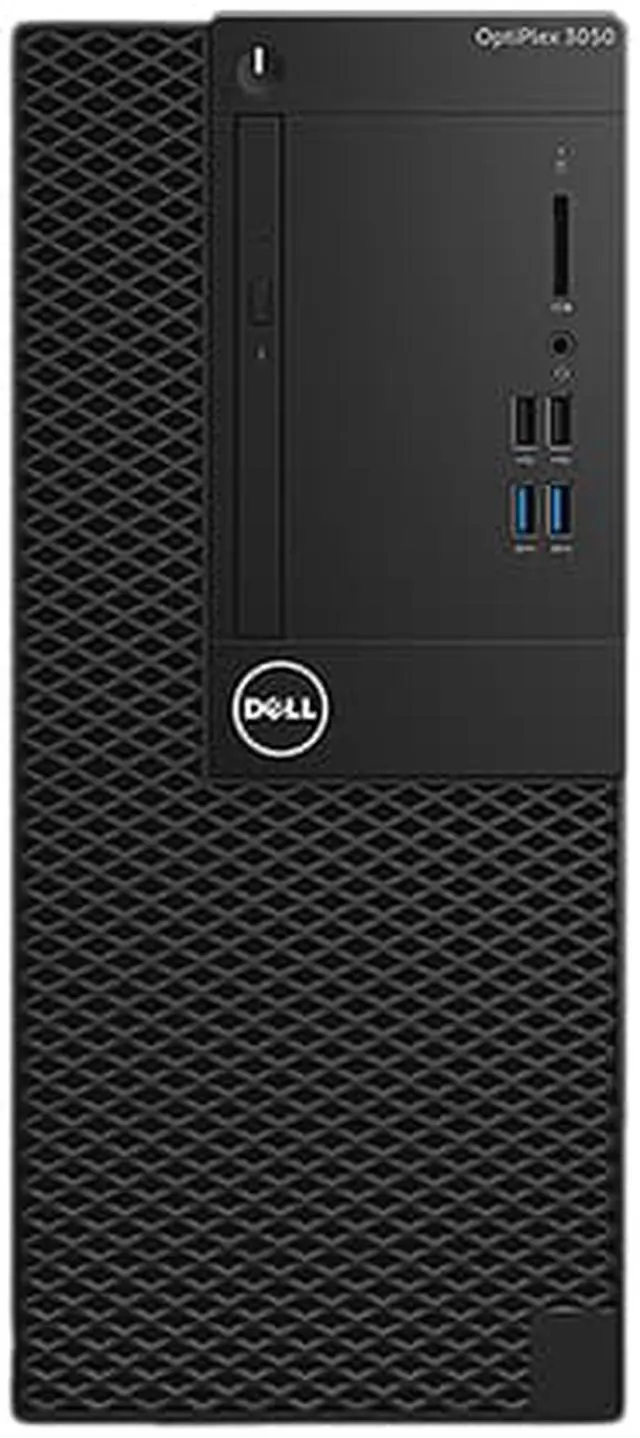 Alt view image 3 of 6 - DELL Desktop Computer OptiPlex 3050 (T2410) Intel Core i5-7500 8GB DDR4 500GB HDD Intel HD Graphics 630 Windows 10 Pro 64-Bit