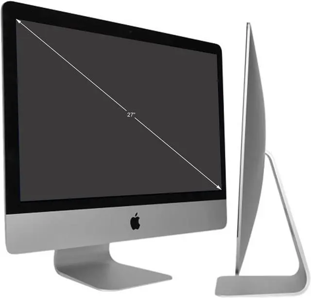 Alt view image 2 of 3 - Apple iMac MF886LL/A 27" 8GB 1.1TB Intel Core i7-4790K X4 4GHz, Silver