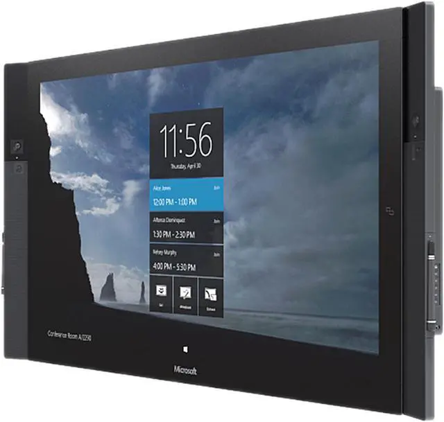 Alt view image 2 of 2 - Microsoft HP6-00001 Surface Hub 55" All-in-One Computer Multi-Touch Display - Intel Core i5 - Desktop - Black
