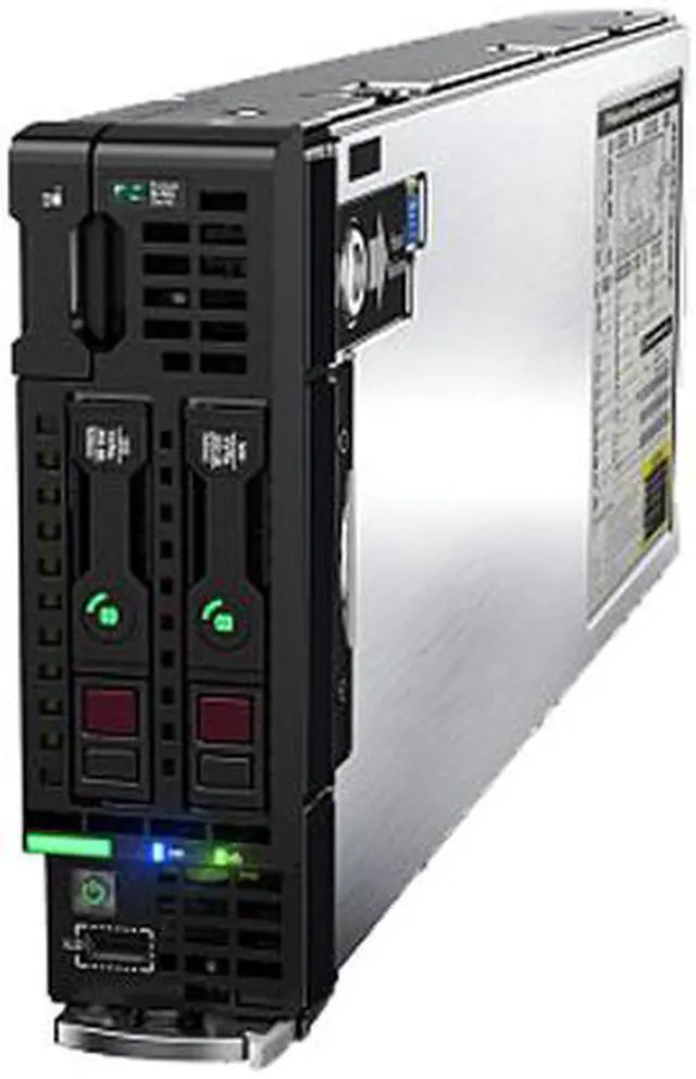 Alt view image 3 of 5 - HP ProLiant BL460c G10 Blade Server - 1 x Intel Xeon Silver 4108 Octa-core (8 Core) 1.80 GHz - 16 GB Installed DDR4 SDRAM - Serial ATA Controller