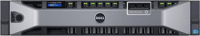 Main image of Dell PowerEdge R730 - Server - rack-mountable - 2U - 2-way - 2 x Xeon E5-2660V4 / 2 GHz - RAM 64 GB - SAS - hot-swap 2.5" - HDD 1.2 TB - G200eR2 - GigE - no OS - monitor: none