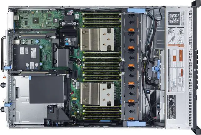 Alt view image 3 of 4 - Dell PowerEdge R730 - Server - rack-mountable - 2U - 2-way - 2 x Xeon E5-2660V4 / 2 GHz - RAM 64 GB - SAS - hot-swap 2.5" - HDD 1.2 TB - G200eR2 - GigE - no OS - monitor: none