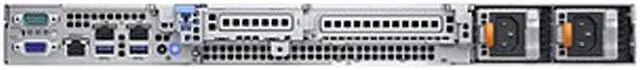 Alt view image 5 of 5 - Dell EMC PowerEdge R340 1U Rack Server - 1 x Xeon E-2134 - 8GB RAM - 1TB (1 x 1TB) HDD - 12Gb/s SAS, Serial ATA/600 Controller - 1 x Processor Support - 64GB RAM Support - Gigabit Ethernet