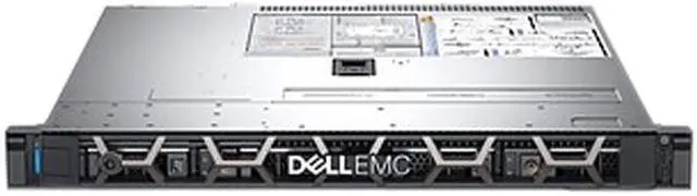 Alt view image 3 of 5 - Dell EMC PowerEdge R340 1U Rack Server - 1 x Xeon E-2134 - 8GB RAM - 1TB (1 x 1TB) HDD - 12Gb/s SAS, Serial ATA/600 Controller - 1 x Processor Support - 64GB RAM Support - Gigabit Ethernet