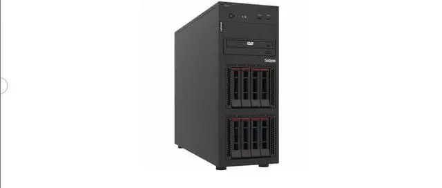 Main image of Lenovo ThinkSystem ST250 V3 7DCEA01YNA Tower Server - 1 x Intel Xeon E-2434 3.40 GHz - 16 GB RAM - 12Gb/s SAS Controller - Intel C266 Chip - 1 Processor Support - 128 GB RAM Support - TruDDR5 - Matrox G200 Up to 16 MB Graphic Card