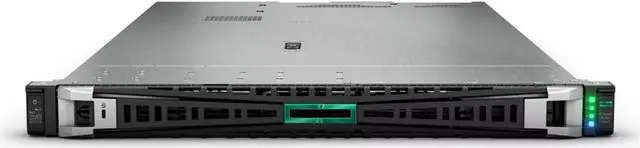 Main image of HPE ProLiant DL360 Gen11 server with one Intel® Xeon® Silver 4510 Processor, 64 GB (2x32 GB) Dual Rank Memory, one HPE MR408i-o Gen11 x8 Lanes 4GB Cache OCP SPDM Storage Controller - P72987-005
