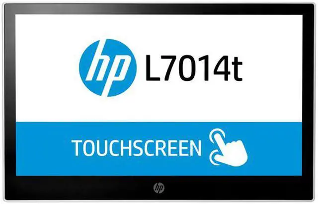 Alt view image 2 of 2 - HP L7014t 14" LED LED Touchscreen Monitor - 16:9 - 16 ms