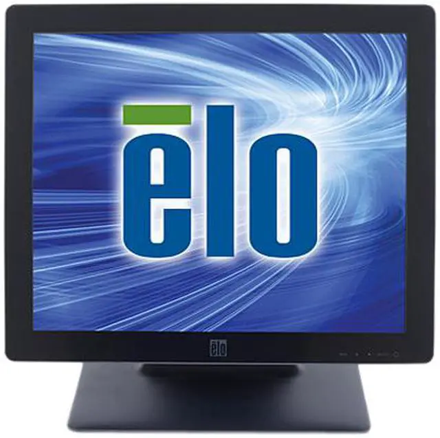 Alt view image 2 of 6 - Elo E683457 1723L 17" Touchscreen Monitor with Base, OSD, Built-in Speakers, PCAP (Projected Capacitive) 10 Touch - Black (Worldwide)