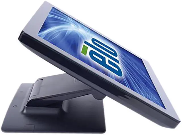 Alt view image 3 of 6 - Elo E683457 1723L 17" Touchscreen Monitor with Base, OSD, Built-in Speakers, PCAP (Projected Capacitive) 10 Touch - Black (Worldwide)