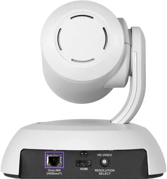Alt view image 2 of 6 - Vaddio RoboSHOT 12E HDBT OneLINK HDMI Conference Camera White 99999600100W