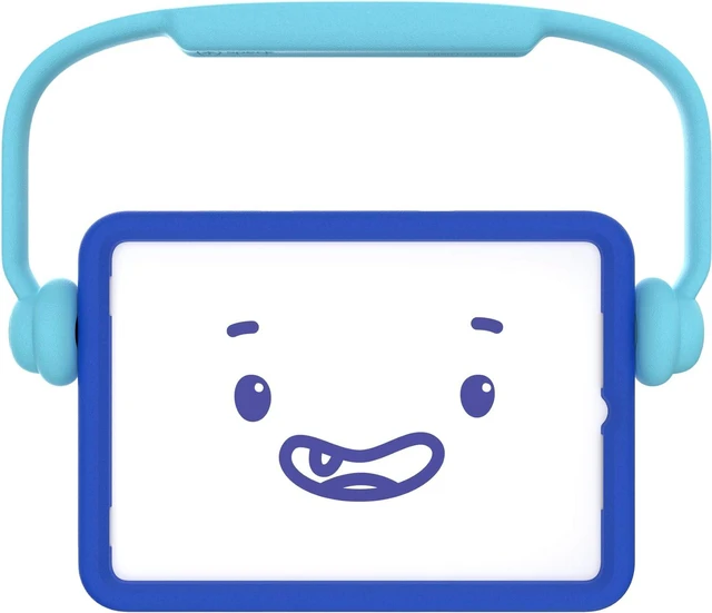 Alt view image 2 of 5 - Speck ipad Case for Kids - Heavy Duty, Protective Case Fits 10.2" iPad 2019 & iPad 2020 with Multi-Range Stand & Handle - Works for Car Headrests & Table Top Watching - Charge Blue, Brave Blue Case-E