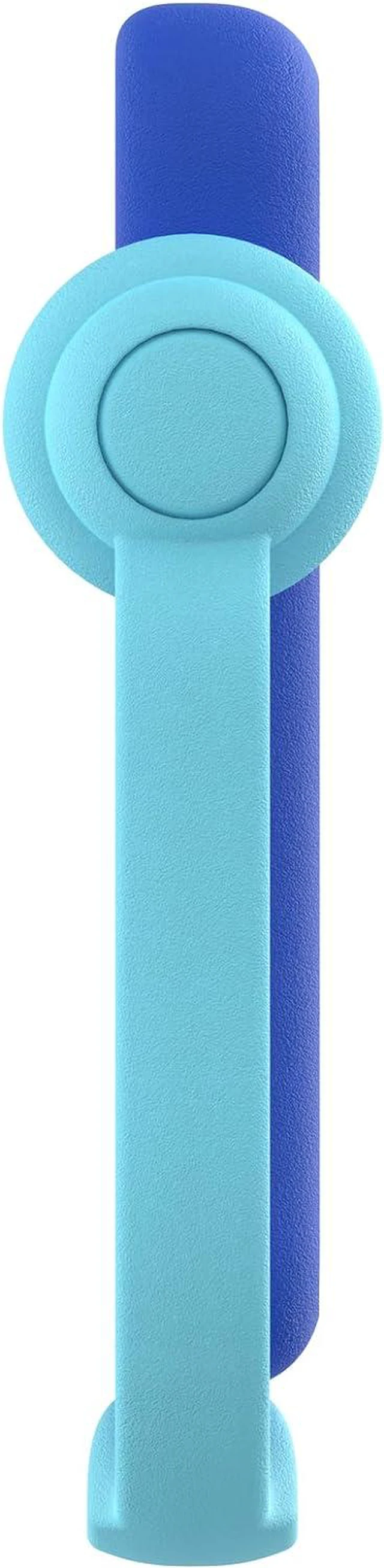Alt view image 5 of 5 - Speck ipad Case for Kids - Heavy Duty, Protective Case Fits 10.2" iPad 2019 & iPad 2020 with Multi-Range Stand & Handle - Works for Car Headrests & Table Top Watching - Charge Blue, Brave Blue Case-E