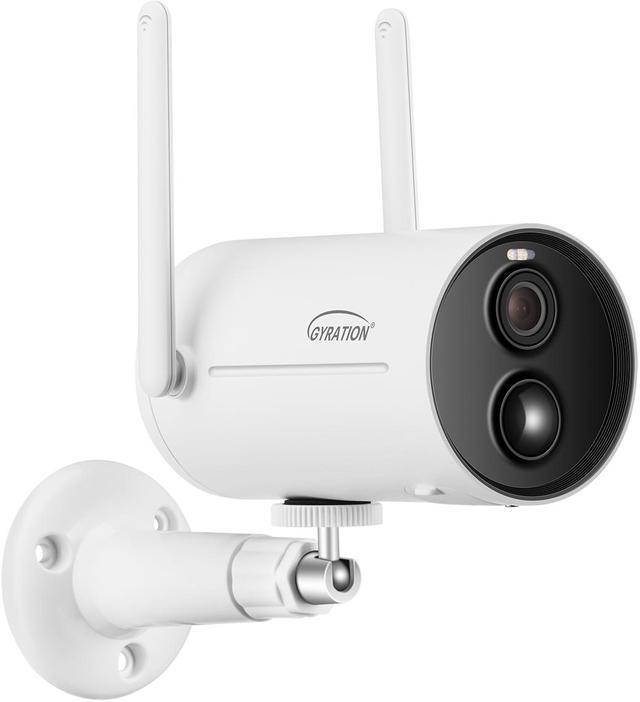 Alt view image 3 of 6 - Gyration Cyberview 3010 3MP Smart WiFi Bullet Camera w/ Solar Panel