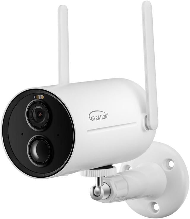 Alt view image 2 of 6 - Gyration Cyberview 3010 3MP Smart WiFi Bullet Camera w/ Solar Panel