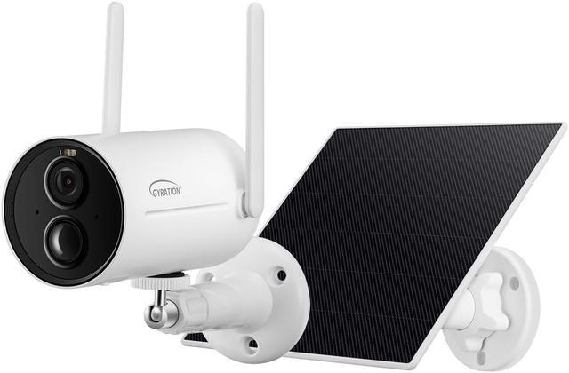Main image of Gyration Cyberview 3010 3MP Smart WiFi Bullet Camera w/ Solar Panel