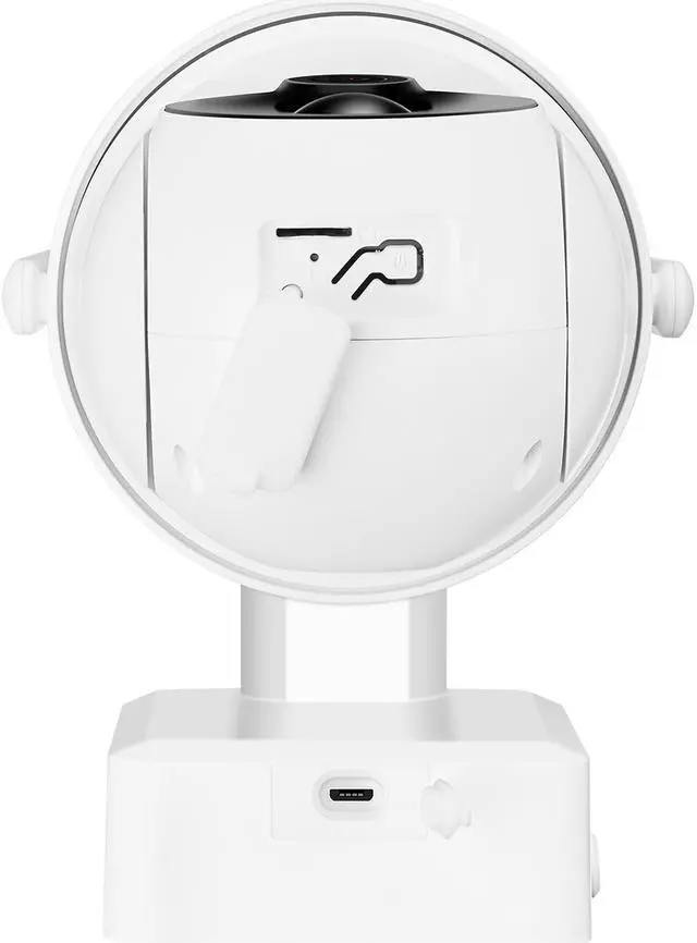Alt view image 5 of 6 - Gyration Cyberview 3020 3MP Smart WiFi Pan/Tilt Camera w/ Solar Panel