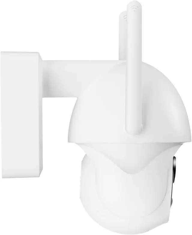Alt view image 4 of 6 - Gyration Cyberview 3020 3MP Smart WiFi Pan/Tilt Camera w/ Solar Panel