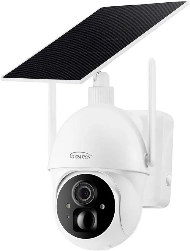 Main image of Gyration Cyberview 3020 3MP Smart WiFi Pan/Tilt Camera w/ Solar Panel