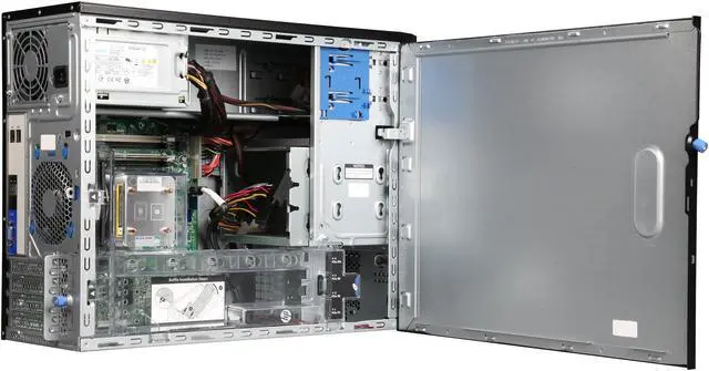 Alt view image 5 of 8 - HP ProLiant ML10 v2 Tower Server System i3-4150 3.5 GHz 4 GB RAM