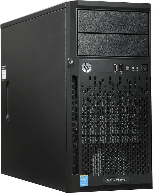 Main image of HP ProLiant ML10 V2 Tower Server System i3-4150 3.5 GHz 8GB RAM 500GB SATA 7.2K
