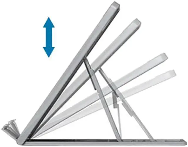 Alt view image 4 of 10 - Kensington Smartfit Easy Riser Go Notebook Stand