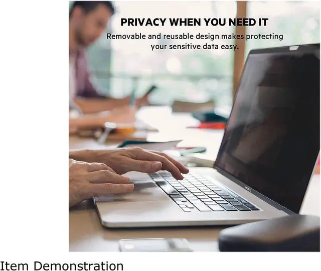 Alt view image 9 of 9 - Belkin ScreenForce TruePrivacy Screen Protector for Macbook Pro 13'' and MacBook Air 13'' (MacBook Pro and MacBook Air Privacy Screen Protector, Removable + Reusable) MacBook Pro / MacBook Air 13''