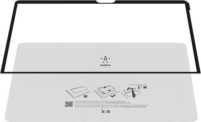 Alt view image 7 of 9 - Belkin ScreenForce TruePrivacy Screen Protector for Macbook Pro 13'' and MacBook Air 13'' (MacBook Pro and MacBook Air Privacy Screen Protector, Removable + Reusable) MacBook Pro / MacBook Air 13''