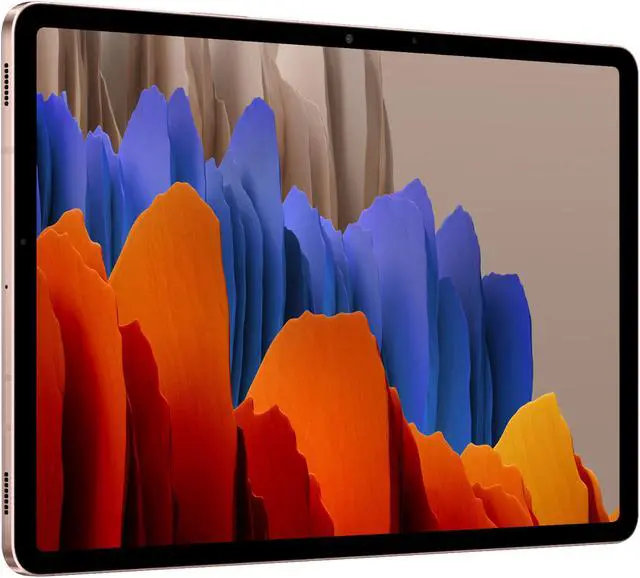 Alt view image 5 of 9 - Samsung Galaxy Tab S7 11" T870 128 GB Wi-Fi Tablet, With S Pen - Mystic Bronze