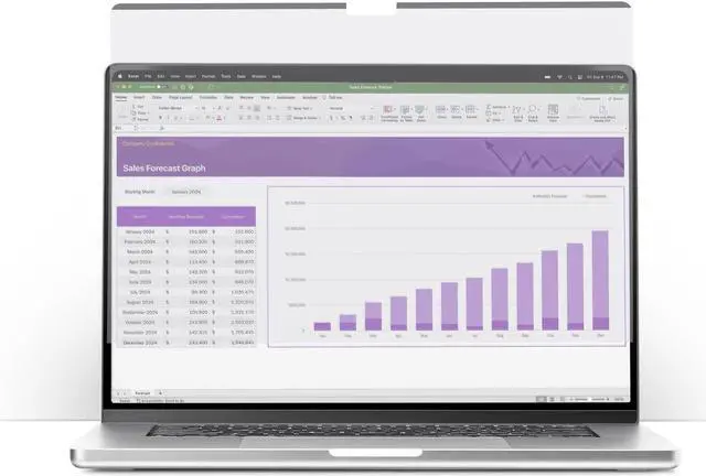 Alt view image 3 of 3 - StarTech 16-inch MacBook Pro 21/23 Laptop Privacy Screen 162MM-PRIVACY-SCREEN