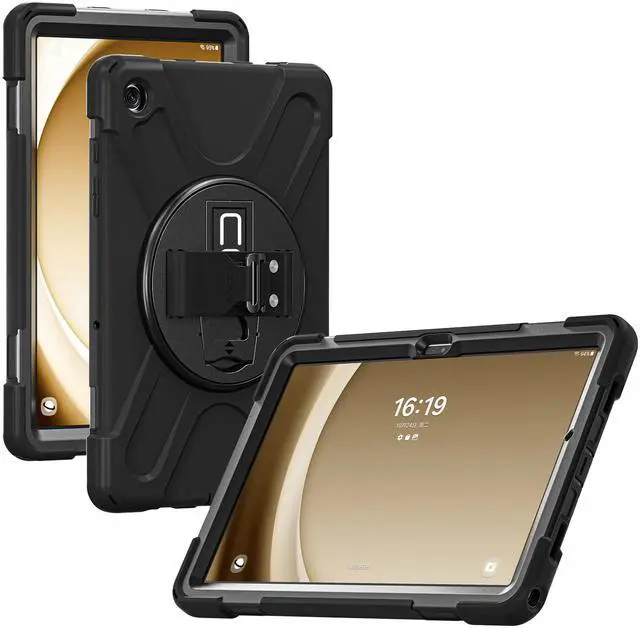 Main image of CODi Rugged Case for Samsung Galaxy Tab A9+ with Kickstand and Hand/Shoulder Strap