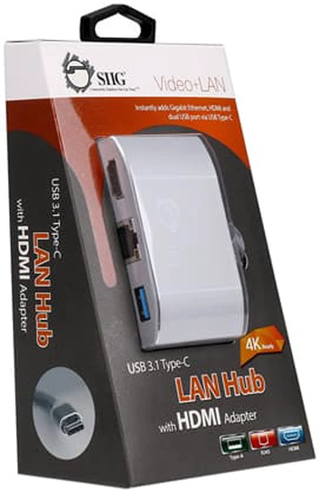 Alt view image 8 of 8 - USB 3.1 TYPE-C LAN HUB