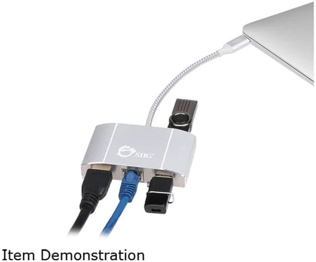 Alt view image 7 of 8 - USB 3.1 TYPE-C LAN HUB