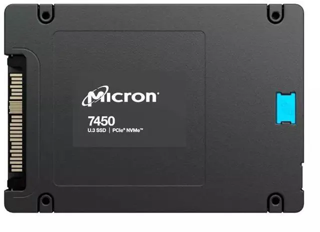 Main image of Micron MTFDKCB3T2TFS-1BC1ZABYYR 7450 MAX 3.2TB NVMe PCIe 4.0 3D TLC U.3 7mm SSD - OEM
